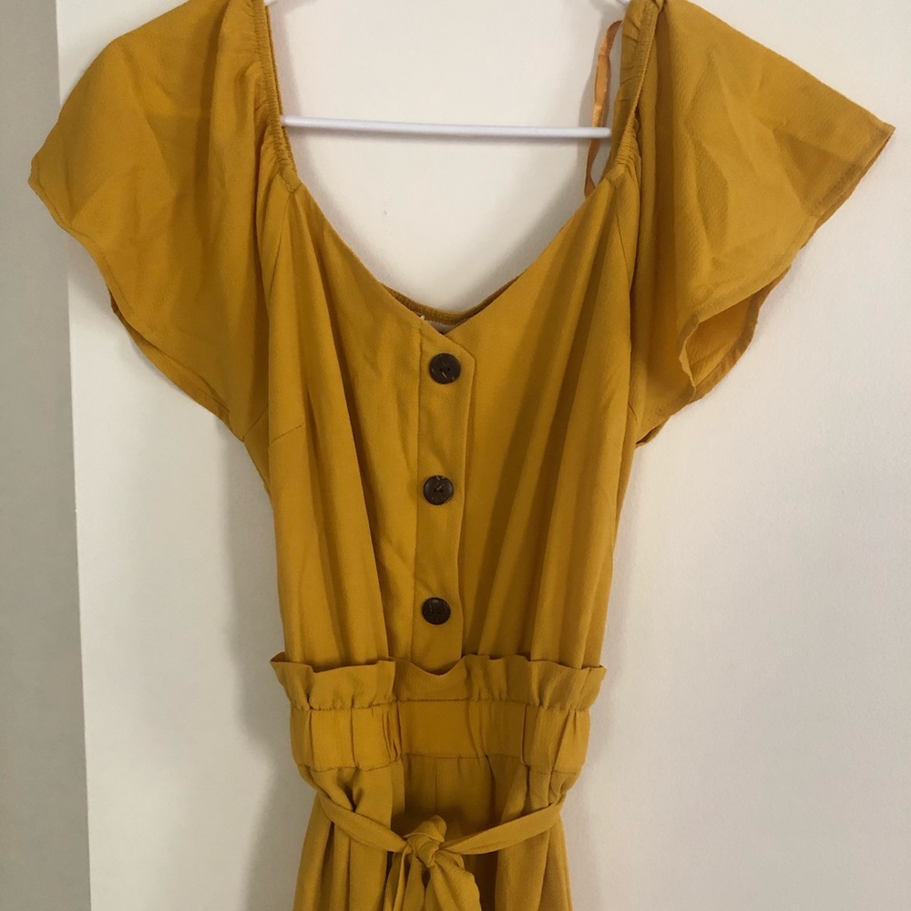 Off the shoulder romper